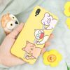 Ốp lưng ViVo Y91C Nhựa dẻo Solid Printing MEEKER TKS104 Thú Vàng