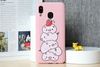 Ốp lưng Galaxy A30 Nhựa dẻo Solid Printing MEEKER TKS108 Heo Hồng