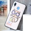 Ốp lưng Galaxy A30 Nhựa dẻo Solid Printing MEEKER TKS110 Mèo Hồng