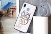 Ốp lưng Galaxy A30 Nhựa dẻo Solid Printing MEEKER TKS110 Mèo Hồng