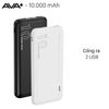 Pin sạc dự phòng Polymer 10000mAh Type C AVA+ PB100S