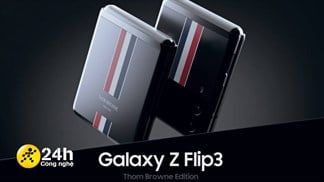 Chưa ra mắt mà cả Galaxy Z Flip 3 Thom Browne Edition cũng đã lộ ảnh render sắc nét: Trời ơi! Đẹp quá đi mất