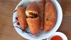  Cách làm bánh mì nhân cà ri chiên xù thơm lừng giòn rụm ăn là ghiền 