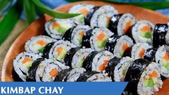 3 cách làm kimbap chay thanh đạm thơm ngon đơn giản tại nhà 