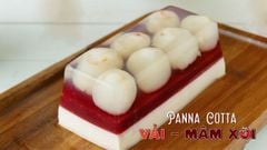  Cách làm Panna Cotta vải mâm xôi thơm ngon khó cưỡng dễ làm 