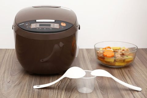 Nồi cơm điện tử Comfee CR-FD1820B 1.8L Nâu café