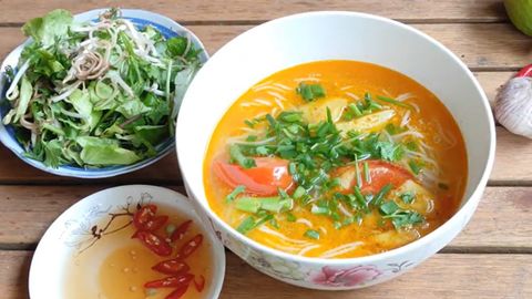 Cách nấu bún cá ngừ Quy Nhơn ngon đúng vị, nước dùng đậm đà