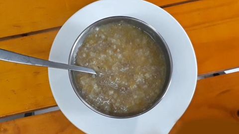 Cách nấu cháo gan heo cho bé ăn dặm đơn giản dễ làm thơm ngon