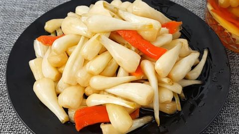 Cách làm củ kiệu ngâm mắm đường chua ngọt, giòn ngon hết xảy