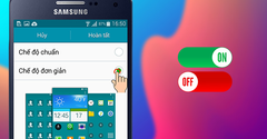  Hướng dẫn Bật/ Tắt chế độ đơn giản trên Samsung Galaxy A5 nhanh chóng 