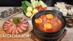  Cách nấu lẩu bò Mỹ thơm ngon thanh ngọt vị cà chua 