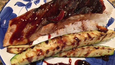 Cách làm cá hồi nướng teriyaki mềm ngon thơm lừng hấp dẫn tại nhà