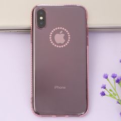  Ốp lưng iPhone X Nhựa dẻo Lady Diamond Tpu Case OSMIA Hồng 