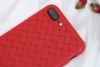 Ốp lưng iPhone 7 Plus - 8 Plus nhựa dẻo Woven OSMIA Đỏ