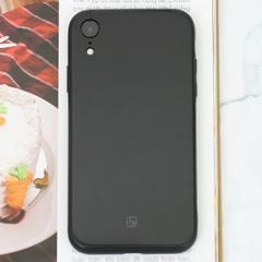  Ốp lưng iPhone XR Nhựa dẻo Glass Duo JM đen 