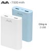 Pin sạc dự phòng 7.500mAh AVA+ DS005-PP