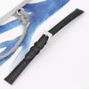 Dây da đồng hồ 12 mm đen L001-01-12