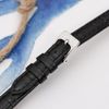 Dây da đồng hồ 12 mm đen L001-01-12