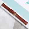 Dây da đồng hồ size 16mm Nâu L006-03-16