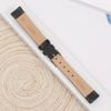 Dây da đồng hồ size 14mm Đen L021-02-14