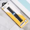 Dây da đồng hồ size 16mm Đen L021-03-16