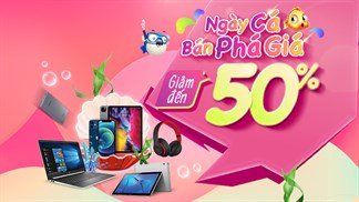 Ngày Cá bán phá giá, hàng loạt điện thoại, đồng hồ... được giảm lớn lên đến 50%, ai nói dối chứ riêng Thế Giới Di Động thì không