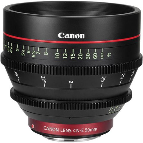 Ống Kính Cine Canon Cn-e50mm T1.3 L F (ef)