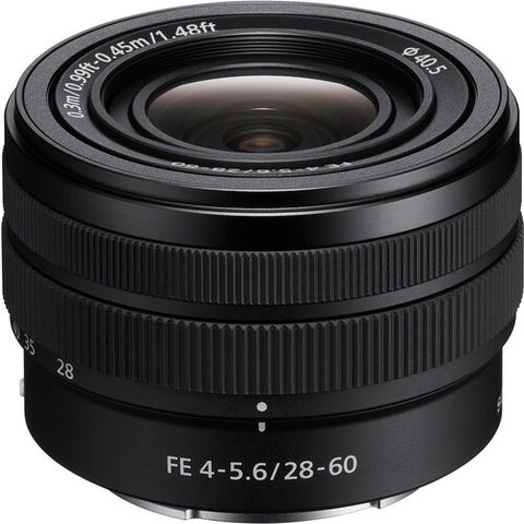 ỐNG KÍNH SONY FE 28-60MM F4-5.6 ĐEN NEW TÁCH MÁY