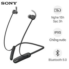  Tai nghe Bluetooth Sony Extra Bass WI-SP510/BZ E Đen 