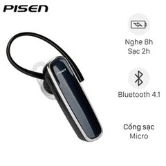  Tai nghe Bluetooth Pisen LE002+ Đen 