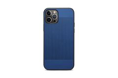  Ốp lưng iPhone 13 Pro Max Nhựa dẻo Fashion Line Pattern PU COSANO Xanh Navy 