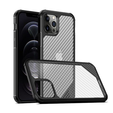 Ốp lưng iPhone 13 Pro Max Nhựa cứng viền dẻo Twill TPU PC Case COSANO Đen