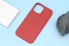  Ốp lưng iPhone 13 Pro Max nhựa dẻo Matte-20s OSMIA Đỏ 