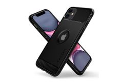  Ốp lưng iPhone 11 Nhựa dẻo Spigen Rugged Armor Đen 