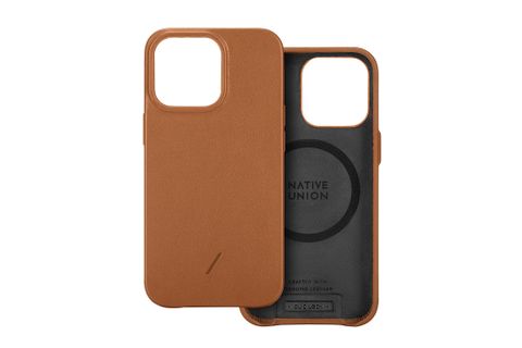 Ốp lưng iPhone 13 Pro Max Da Native Union CLIC CLASSIC Nâu