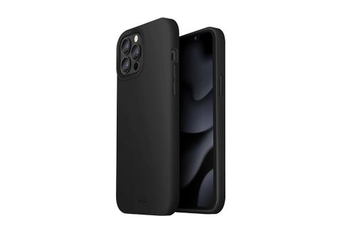 Ốp lưng iPhone 13 Pro Nhựa cứng viền dẻo UniQ Transforma Đen