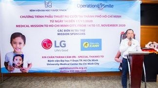 Điện máy XANH, LG Việt Nam và Operation Smile chung tay góp sức tìm lại nụ cười cho 170 trẻ em dị tật hàm mặt