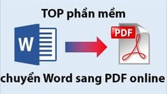  TOP 5 website chuyển Word sang PDF online không cần phần mềm 
