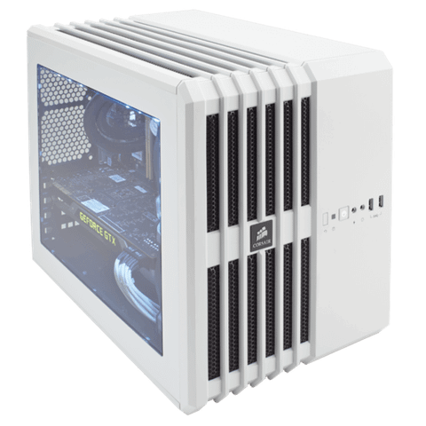 Case Corsair Carbide Series Air 240 White High Airflow MicroATX and Mini ITX