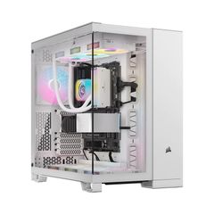  Vỏ máy tính Corsair 6500X Airflow Tempered Glass White 