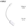 Cáp chuyển Mini DisplayPort - HDMI Female 10 cm e.VALU LT8611SX