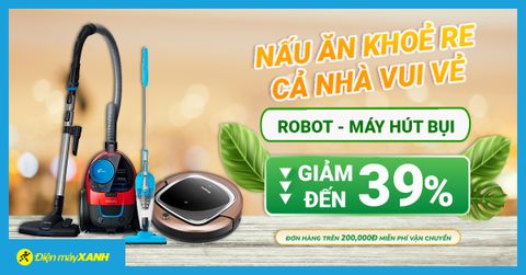 Chốt deal ngay 5 máy hút bụi giảm SỐC đến 39%: Robot chưa đến 5 triệu, loại không dây chỉ từ 999K