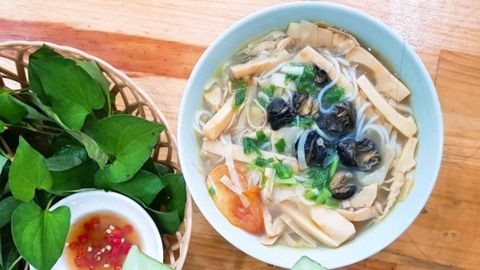 Cách nấu bún ốc măng thanh ngọt thơm ngon khó cưỡng