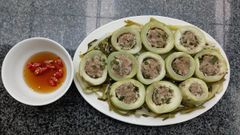  Cách làm bầu nhồi thịt hấp ngon ngọt bổ dưỡng, cực đơn giản ăn là ghiền 