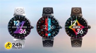 Hãng thời trang xa xỉ Louis Vuitton ra mắt đồng hồ thông minh mới, chạy hệ điều hành độc quyền, có ai định 'xuống tiền' không?