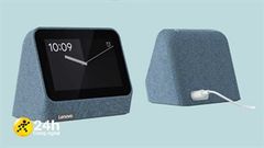  Lenovo ra mắt Smart Clock 2: Đồng hồ báo thức kiêm loa di động và sạc không dây, thiết kế bọc vải tinh tế 