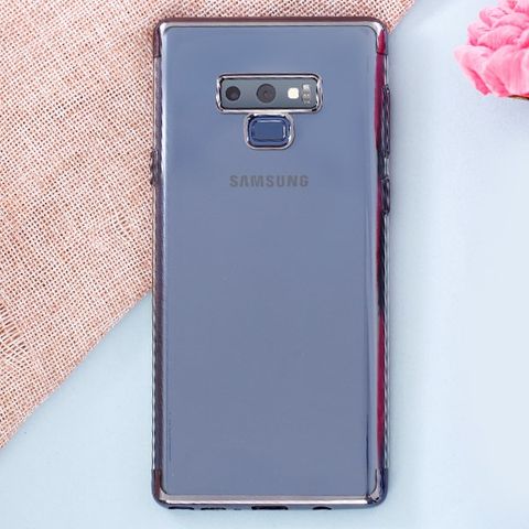 Ốp lưng Note 9 nhựa dẻo Electroplate T&B OSMIA Đen