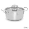 Nồi nhôm chống dính nắp kính 16 cm TTBH NDE