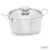 Nồi nhôm chống dính nắp kính 20 cm TTBH NDE