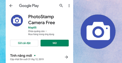 Hướng dẫn cách chụp ảnh có hiển thị ngày giờ bằng PhotoStamp Camera
